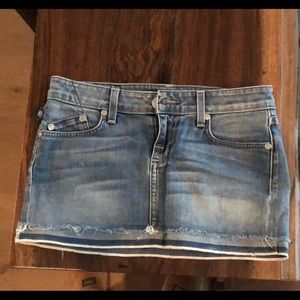 Rock & Republic denim mini skirt